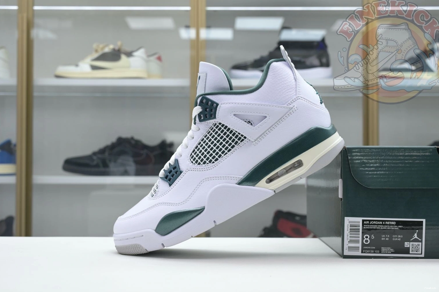 4 Air Oxidized Jordan Green 0129